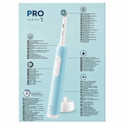 مسواک برقی اورال بی Oral-B مدل PRO SERIES 1 به همراه کیف سفری