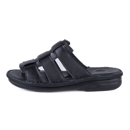 صندل چرم مردانه مدل سوسای