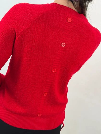 بافت پشت دکمه‌دار