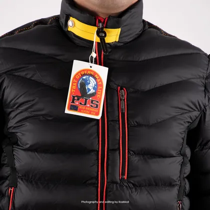 کاپشن مردانه مشکی پاراجامپرز - P.J.S Black Puffer Jacket