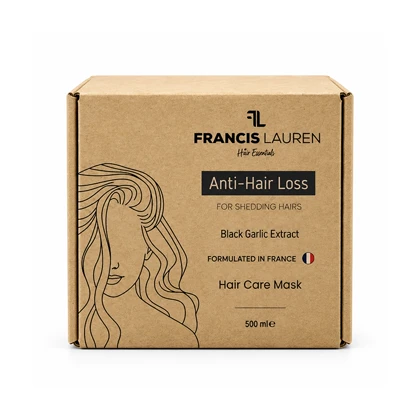 ماسک مو ضد ریزش فرانسیس لورن Francis Lauren مدل Black Garlic