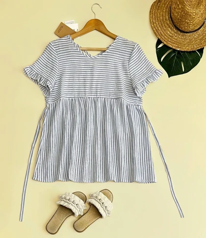 پیراهن راه راه کد 1831