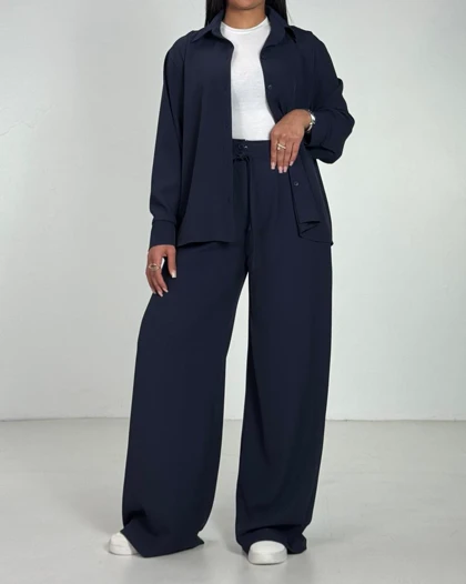 ست شومیز  و شلوار کرپ کد 9000102