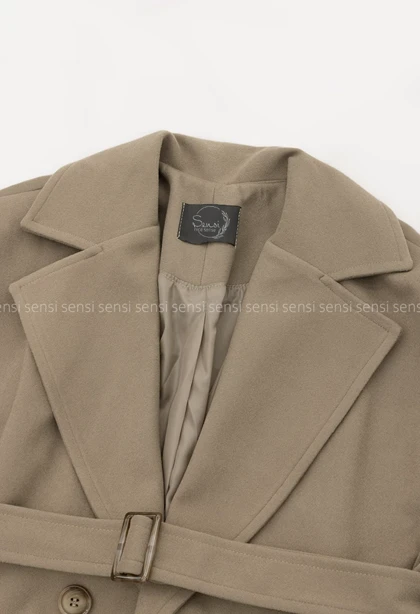 پالتو فوتر 6دکمه آستر دار کد1005028