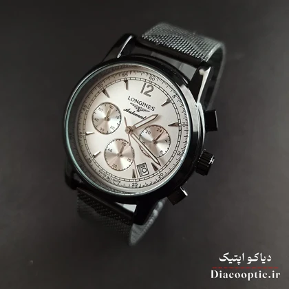 ساعت مچی مردانه برند Longines سه موتور مدل DO1157 حصیری
