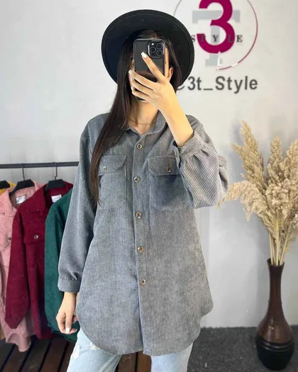 پالتو مخمل کبریتی