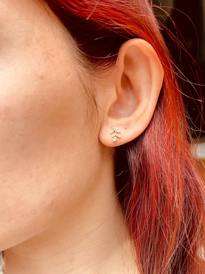 گوشواره برگ ژوپینگ