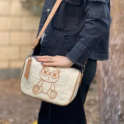 کیف دخترانه مدل cream bear