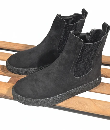 نیم بوت دوکش ساده زیره برفی 403