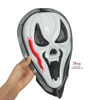 ماسک وحشتناک صورت طرح هالووین (پشت تور)