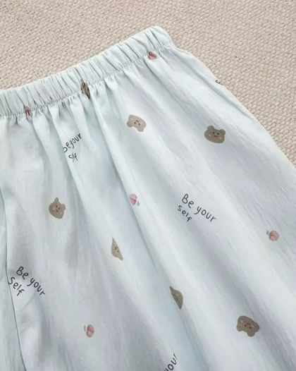 ست تاپ و شلوارک عروسکی کد 5534