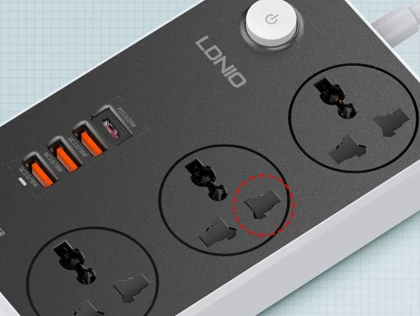 چند راهی برق الدنیو LDNIO Power Socket SC3412