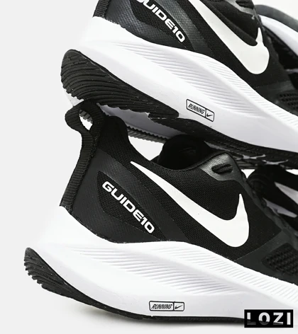 کفش کتانی مردانه و زنانه مشکی سفید Nike guide 10