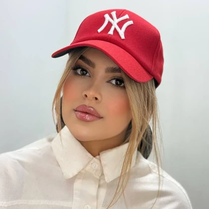 کلاه بیسبالی کتان گلدوزی NY