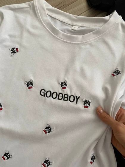 تیشرت GOODBOY (کاملا آزاد هستن )