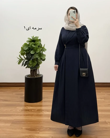 مانتو بلند دخترانه مدل یاسمن