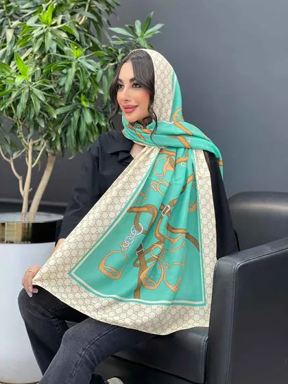 شال گوچی طرح کمربندی