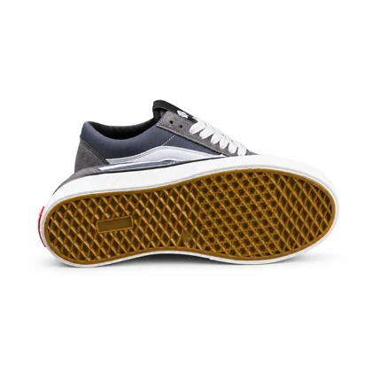 کفش کتانی زنانه مدل ونس اولداسکول طوسی Vans oldskool