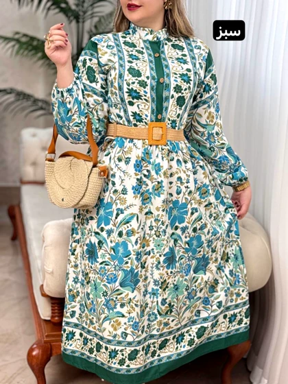 پیراهن فلور ثمر 3048