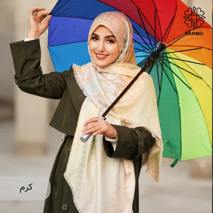 روسری گوشی هفت رنگ