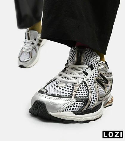 کفش کتانی سفید سرمه ای Newbalance 1906R