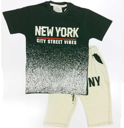 تیشرت و شلوارک پسرانه NEW YORK