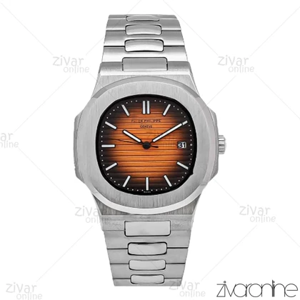 ساعت پتک فیلیپ ناتیلوس مردانه صفحه نارنجی مشکی 106531