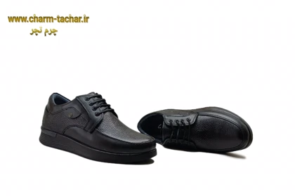 کفش مردانه طبی اداری روزمره چرم طبیعیsi181