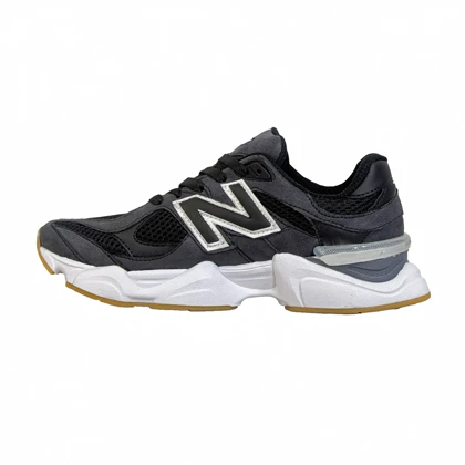 کتانی اسپرت مردانه مدل نیوبالانس 9060 Newbalance رنگ مشکی طوسی‌تیره کد 51360