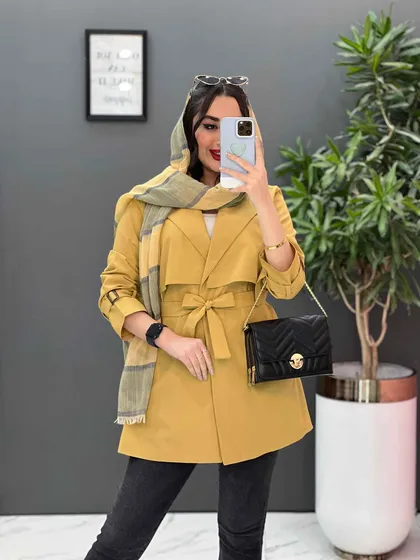 مانتو بالاژیله آستین سگک
