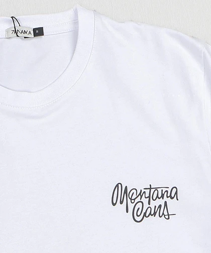 تیشرت لش طرحدار Montana Cans کد 1424