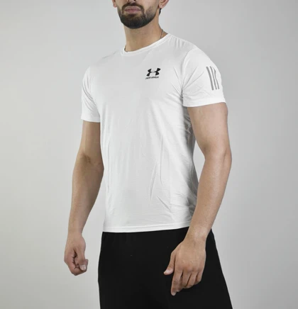 تیشرت ورزشی مردانه آندر آرمور مدل 4B0238 سفید