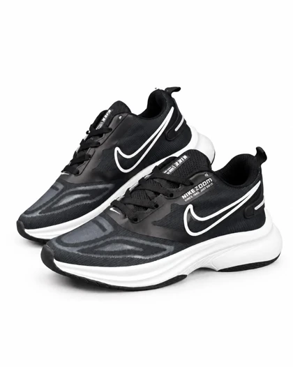 کفش کتانی زنانه مدل نایک ایر زوم سرمه ای مشکی NIKE IR ZOOM