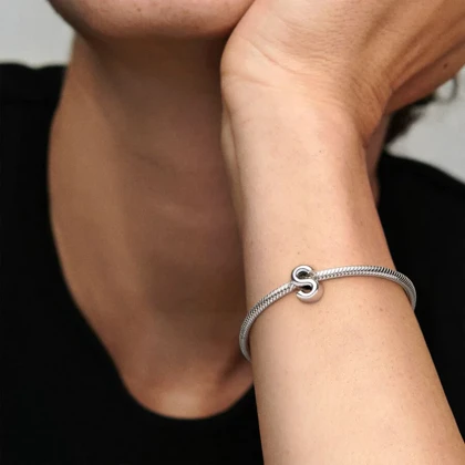 چارم حرف اس S نقره پاندورا