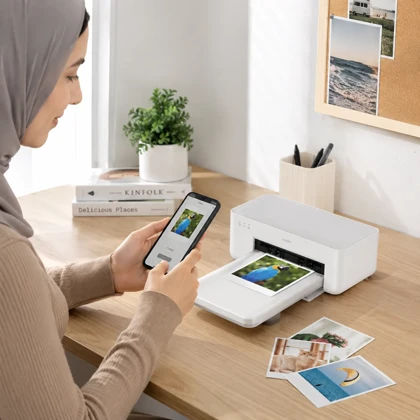 پرینتر عکس فوری شیائومی Xiaomi مدل 1S Set ZPDYJ03HT چاپ 3 و 6 اینچ