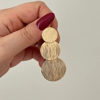 گوشواره زنانه آویز مینیمال کد 802