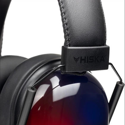 هدفون و هدست گیمینگ سیمی هیسکا Hiska مدل GHR-07 با نور RGB