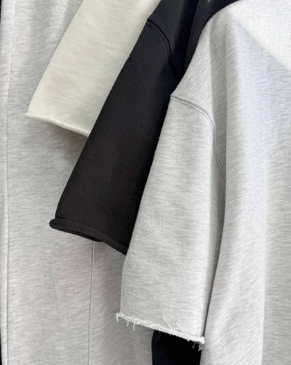 تیشرت باکسی مشکی برند ZARA
