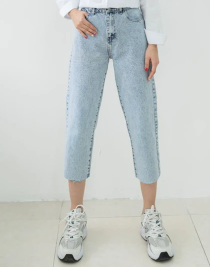 شلوار جین کاپری zara