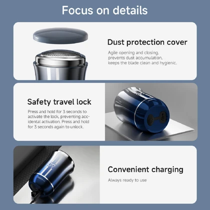 مینی ریش تراش شارژی شیائومی Xiaomi DOCO مدل RA001 ضدآب