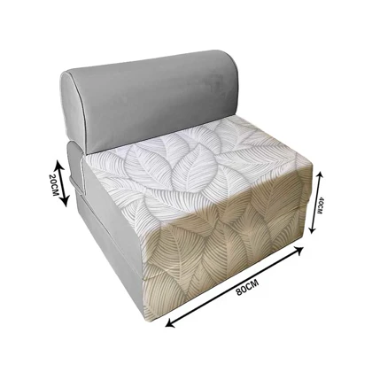 کاناپه تخت شو یک نفره برگ ساده مدل M1115
