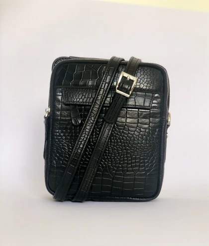 کیف کراس بادی چرم طبیعی Turin