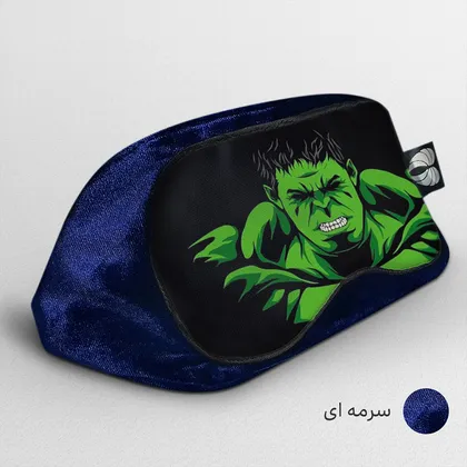 چشم بند بچگانه کاوا ماسک مدل هالک کد3