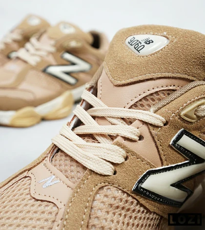 کفش کتانی مردانه قهوه ای سبز NEW BALANCE 9060