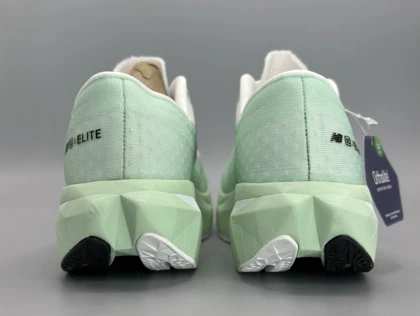 کتانی نیوبالانس فیول سل الایت سفید سبز سرمه ای/ New Balance Fuel cell Elite