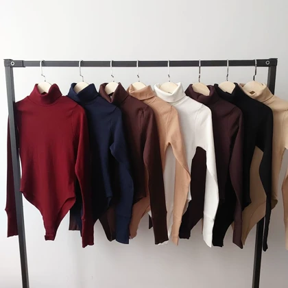 بادی یقه اسکی فینگر دار