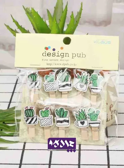 گیره چوبی کاکتوس
