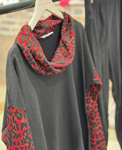 ست راحتی سایز بزرگ زنانه سکسن کد 66696