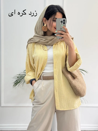 مانتو شومیزی رستا ( دارای ایراد جزئی )