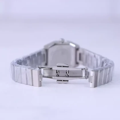 ساعت مچی سولیدا زنانه فلزی صفحه چندضلعی سبز L 6122/5